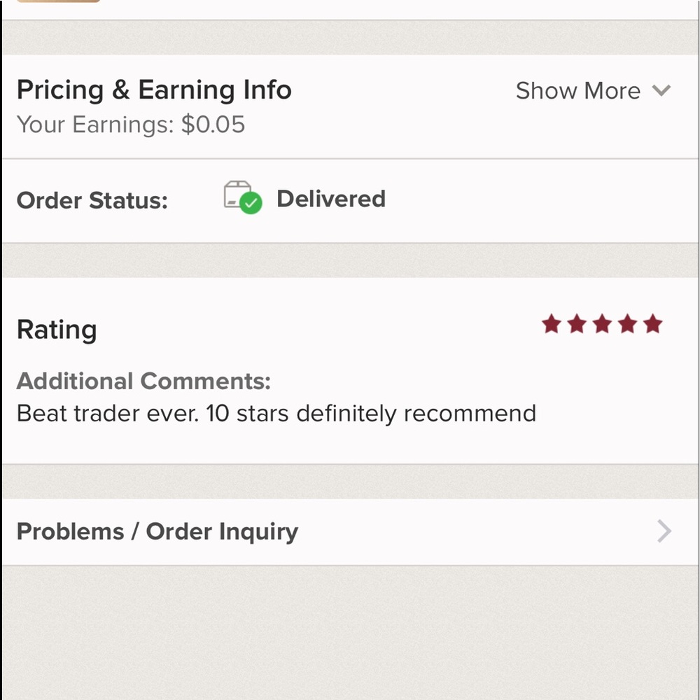 Trade reviews